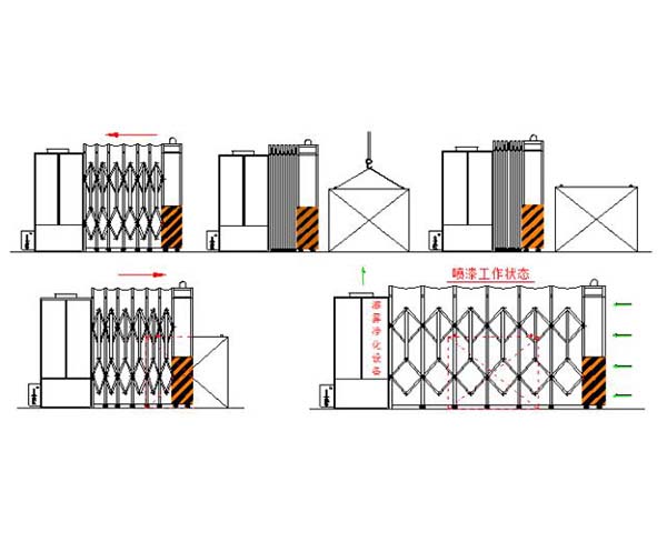 伸縮式移動噴漆房 (13)